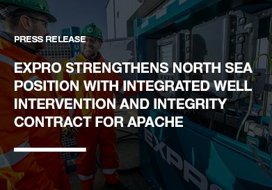 Expro Strengthens North Sea Position with Integrated Well Intervention And Integrity Contract For Apache
