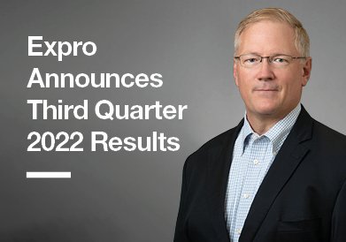 Expro Group Holdings N.V. Announces Third Quarter 2022 Results
