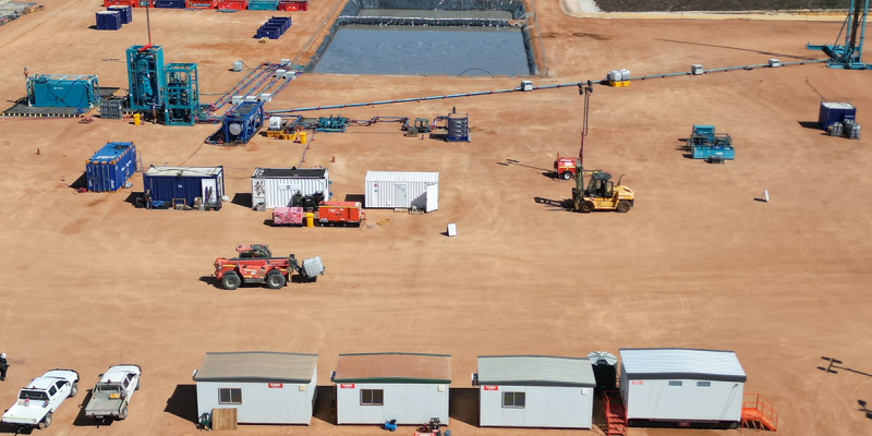 Reducing flaring footprint in Natural Reserve area