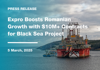 EXPRO BOOSTS ROMANIAN GROWTH WITH $10M+ CONTRACTS FOR BLACK SEA PROJECT