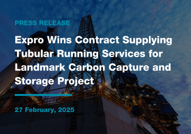 EXPRO WINS CONTRACT SUPPLYING TUBULAR RUNNING SERVICES FOR LANDMARK CARBON CAPTURE AND STORAGE PROJECT