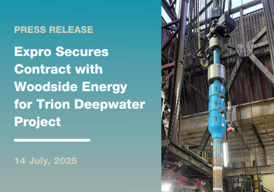 EXPRO SECURES CONTRACT WITH WOODSIDE ENERGY FOR TRION DEEPWATER PROJECT